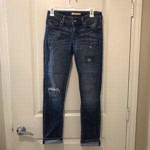 Banana Republic distressed Skinny Jeans